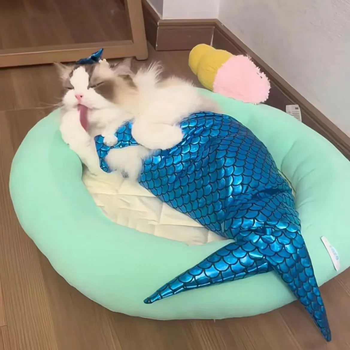 Mermaid Cat/Dog Halloween Costume