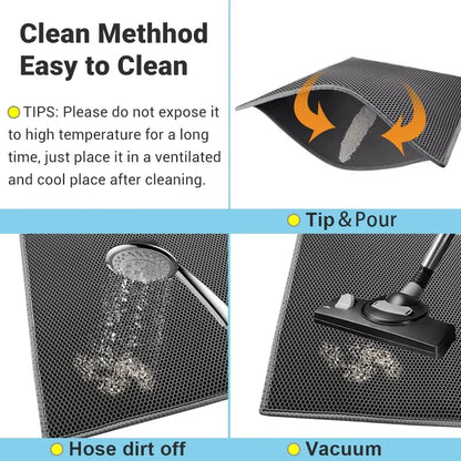 Cat Litter Mat - Double Layered and Waterproof