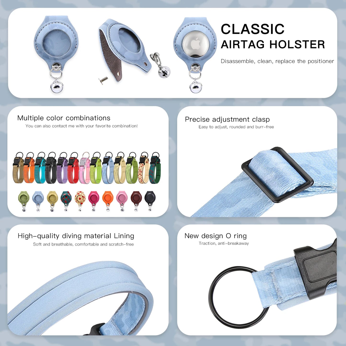 Airtag Dog Collar Tracker