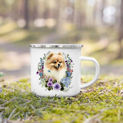 Dachshund Bulldog Border Colliegolden Retriever Printed Enam