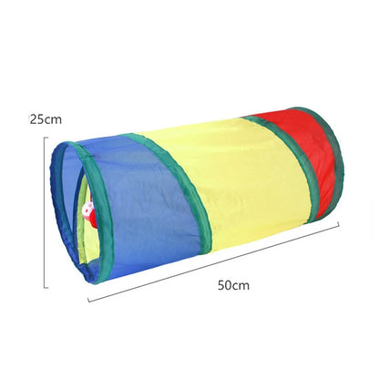 cat play tunnel interactive toy,hide and seek tunnel, portab