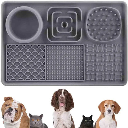 Silicone Slow‑Feeding Mat