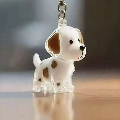 Pet Hair Memorial Pendant Keychain
