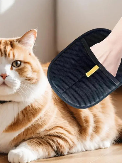 Pet Grooming Gloves Double Sided