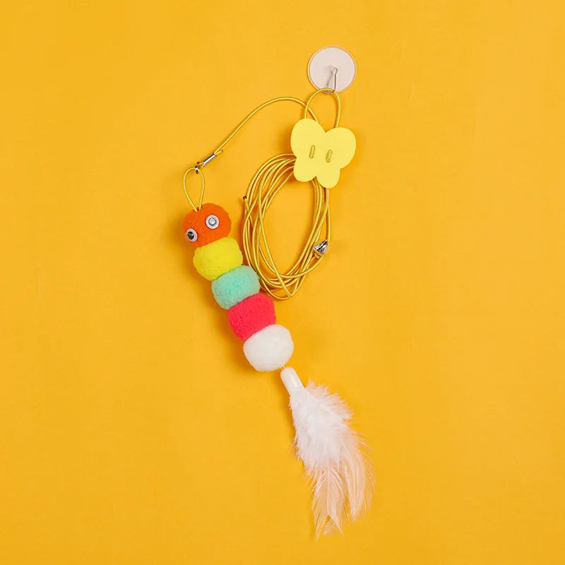 Interactive Cat Toy Hanging Simulation Cat Toy Funny Self-he
