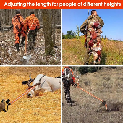 Nylon Reflective Deer Drag Harness Strap Adjustable Hunting