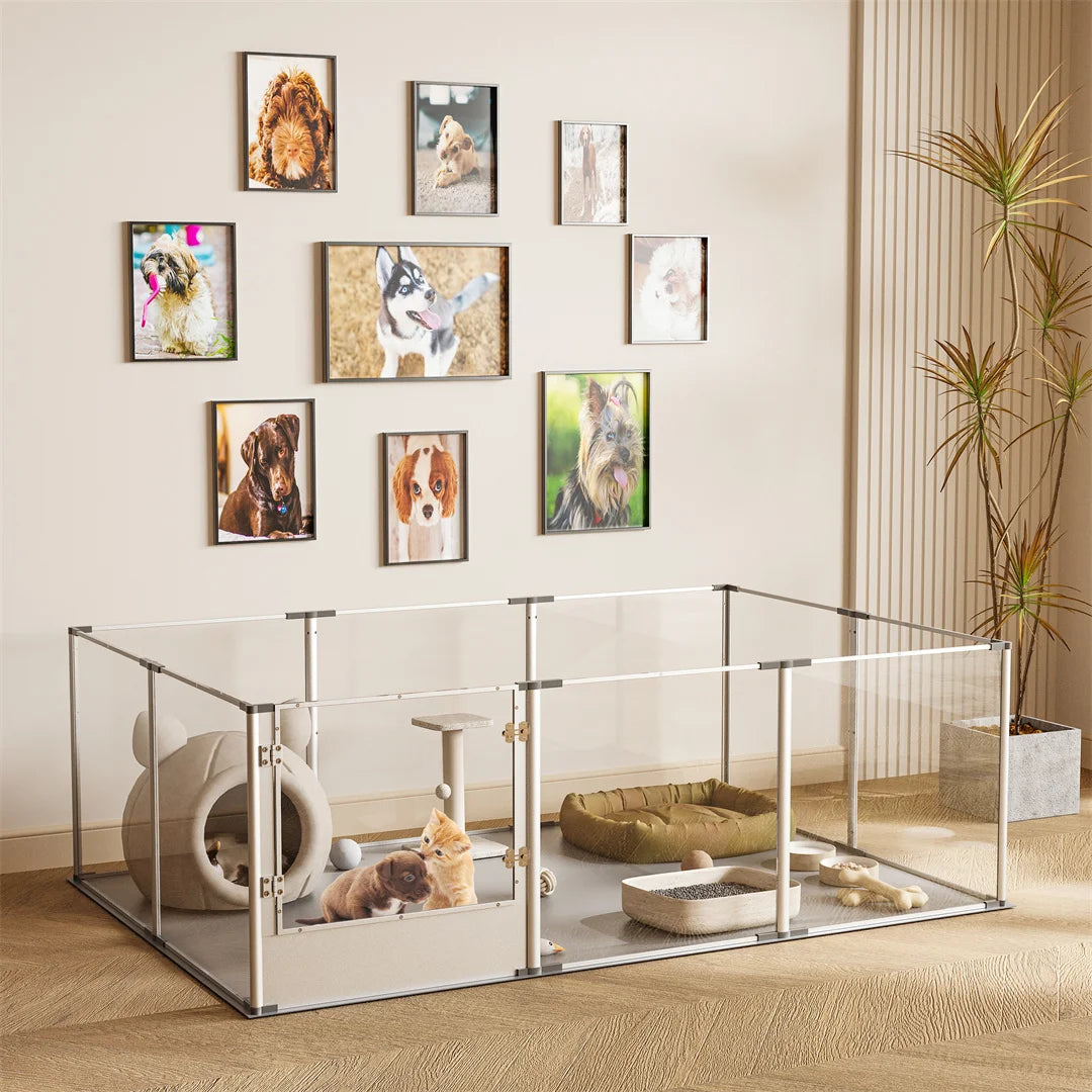 Whelping Playpen - Clear Acryli