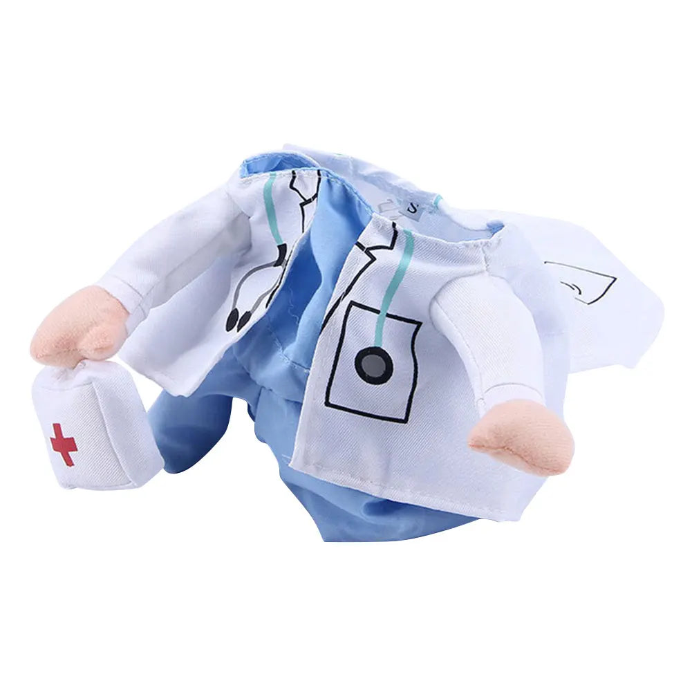Halloween Doctor Cat Costume