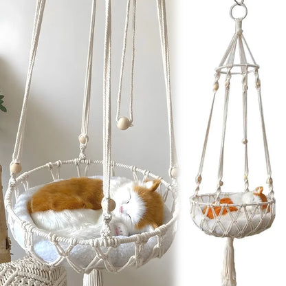 Cat Hammock Bed, Hanging Indoor