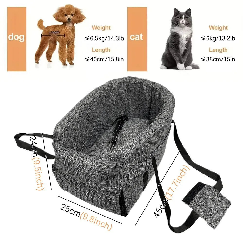 Dog Car Seat Bed