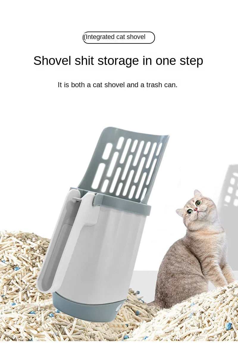 Cat Litter Shovel Scoop with Refill Bags