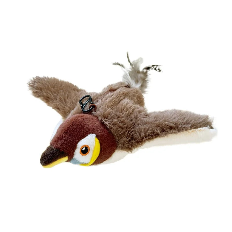 Interactive Flapping Bird Cat Toy