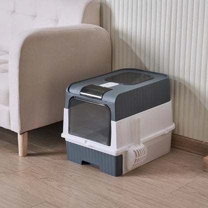 Cat Litter Box with Scoop