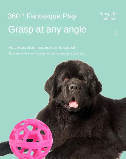 2‑Pack Hollow Ball Puppy Toys