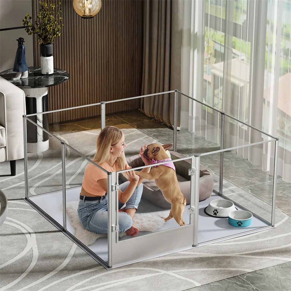 Extra Large Dog Playpen - Acrylic