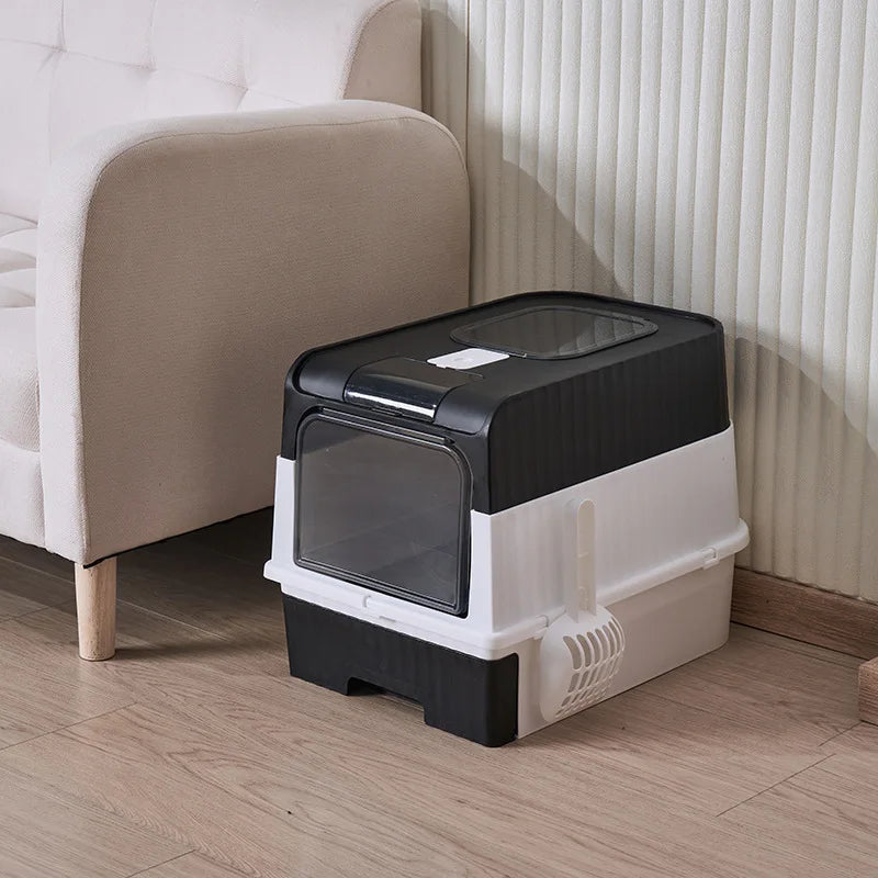Cat Litter Box with Scoop