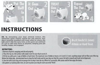 Bone Chew Toy & Treat Dispenser