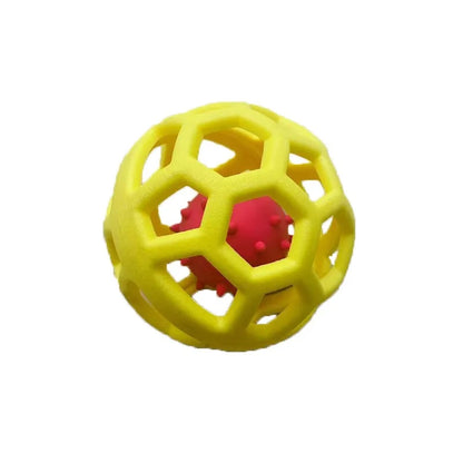 2‑Pack Hollow Ball Puppy Toys
