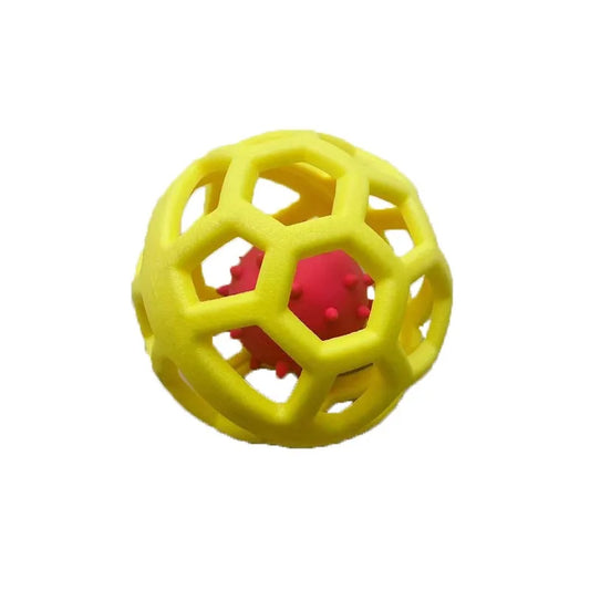2‑Pack Hollow Ball Puppy Toys