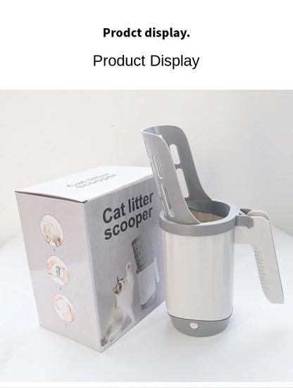 Cat Litter Shovel Scoop with Refill Bags