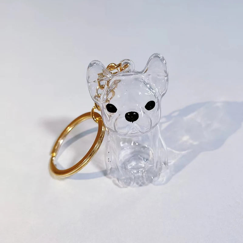 Pet Hair Memorial Pendant Keychain