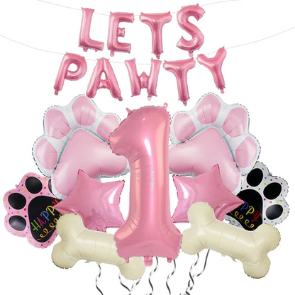 Dog Balloon Lets Pawty Balloon