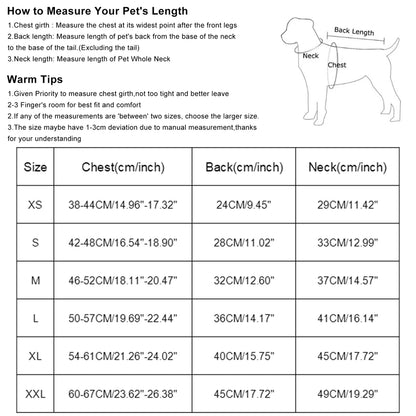 Winter Dog Jacket
