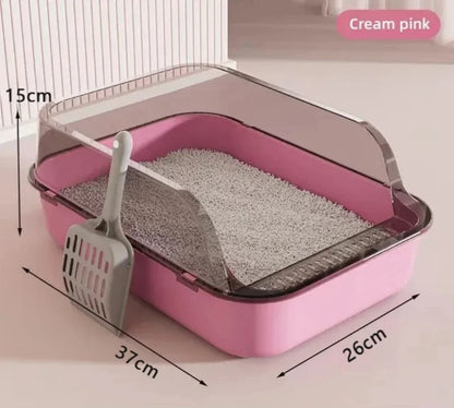 Sandbox Cat Litter Box - Semi-enclosed