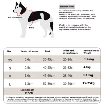 Dog Harness, Leash & Bow Set