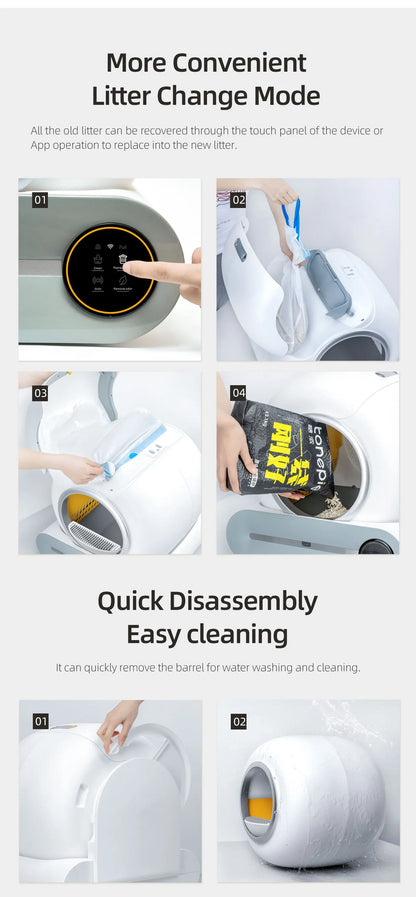 Tonepie Automatic Smart Cat Litter