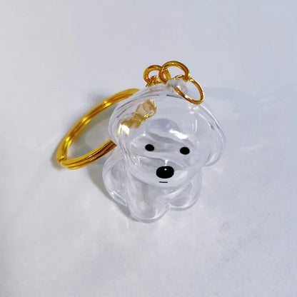 Pet Hair Memorial Pendant Keychain
