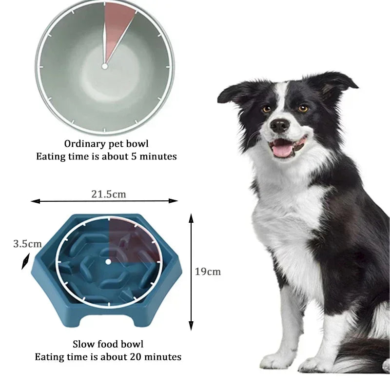 Dog Bowl Anti Choking Slow