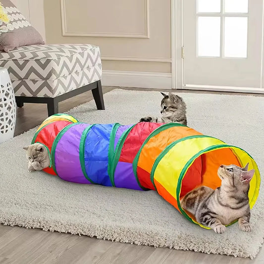 Cat Tunnel Interactive Toy Hide