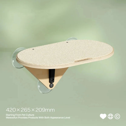 Mewoofun Cat Window Perch Hammock