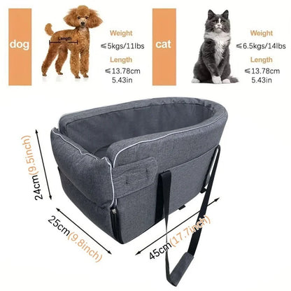 Dog Car Seat Bed