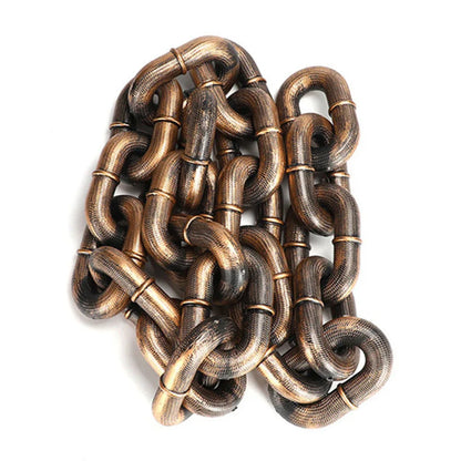Halloween Plastic Heavy-Duty Chain Dog Leash - 4.9ft long