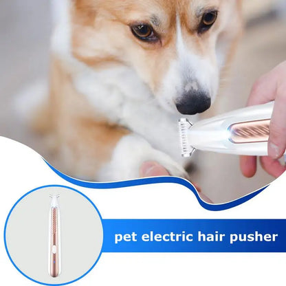 Portable Dog Paw Trimmer with Led Light Rechargeable Cordles
