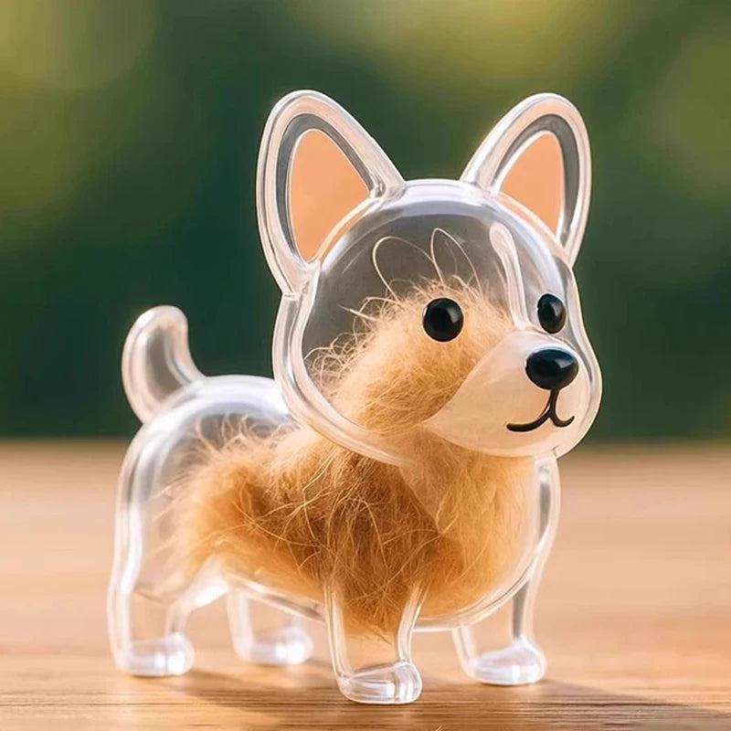 Pet Hair Memorial Pendant Keychain