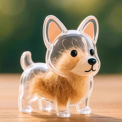 Pet Hair Memorial Pendant Keychain