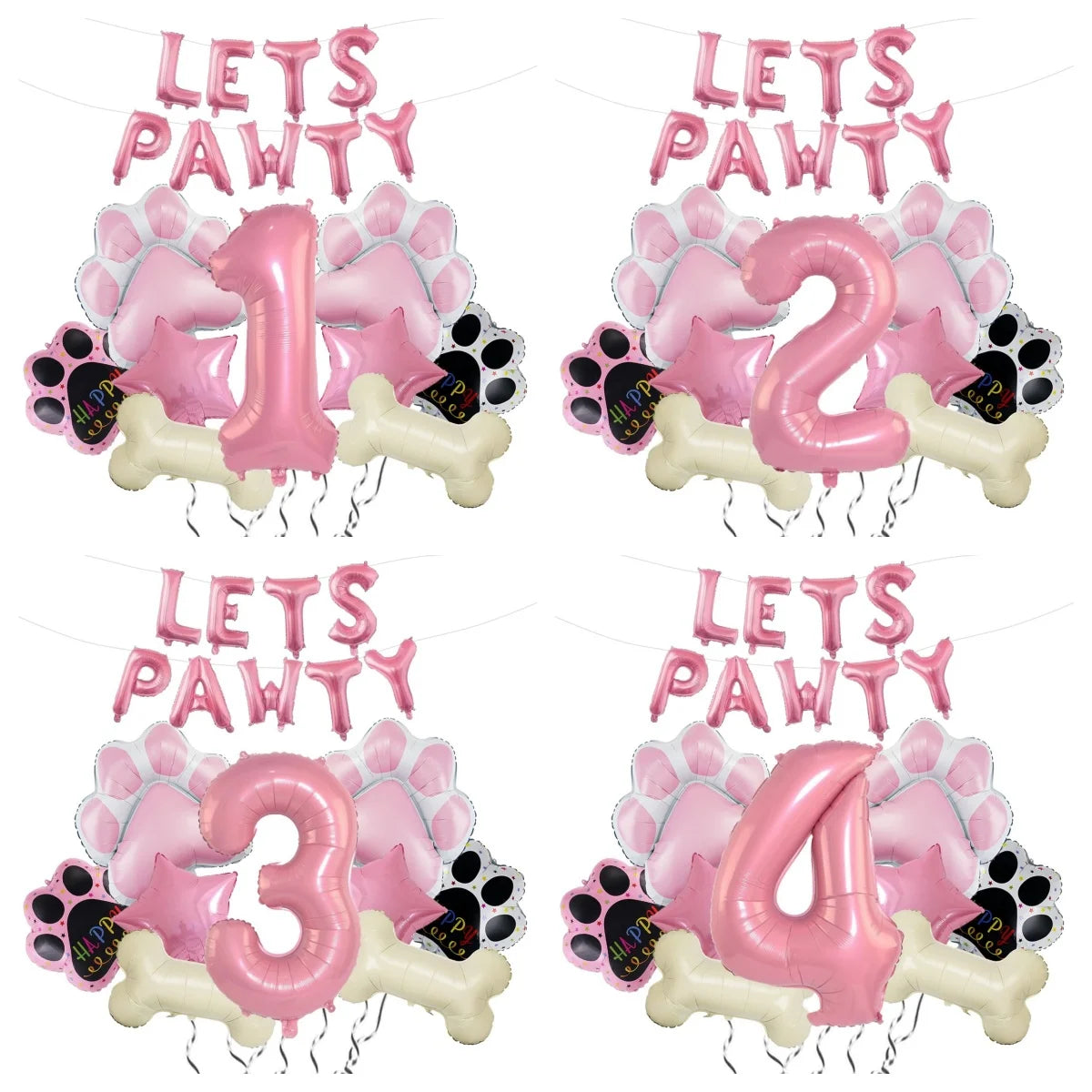 Dog Balloon Lets Pawty Balloon