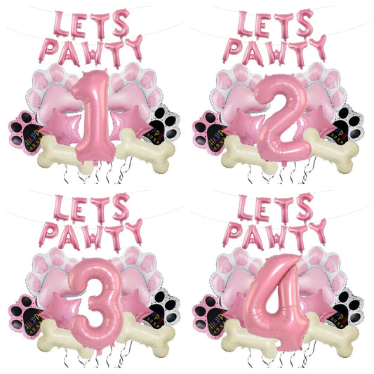 Dog Balloon Lets Pawty Balloon