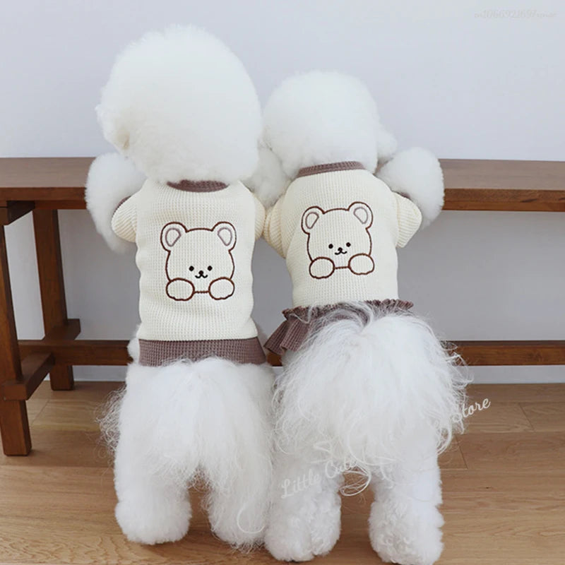 Cute Couple Dog Clothes For