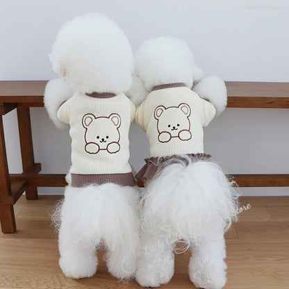 Cute Couple Dog Clothes For