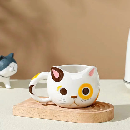 Creative Cat Shaped Mug Cups