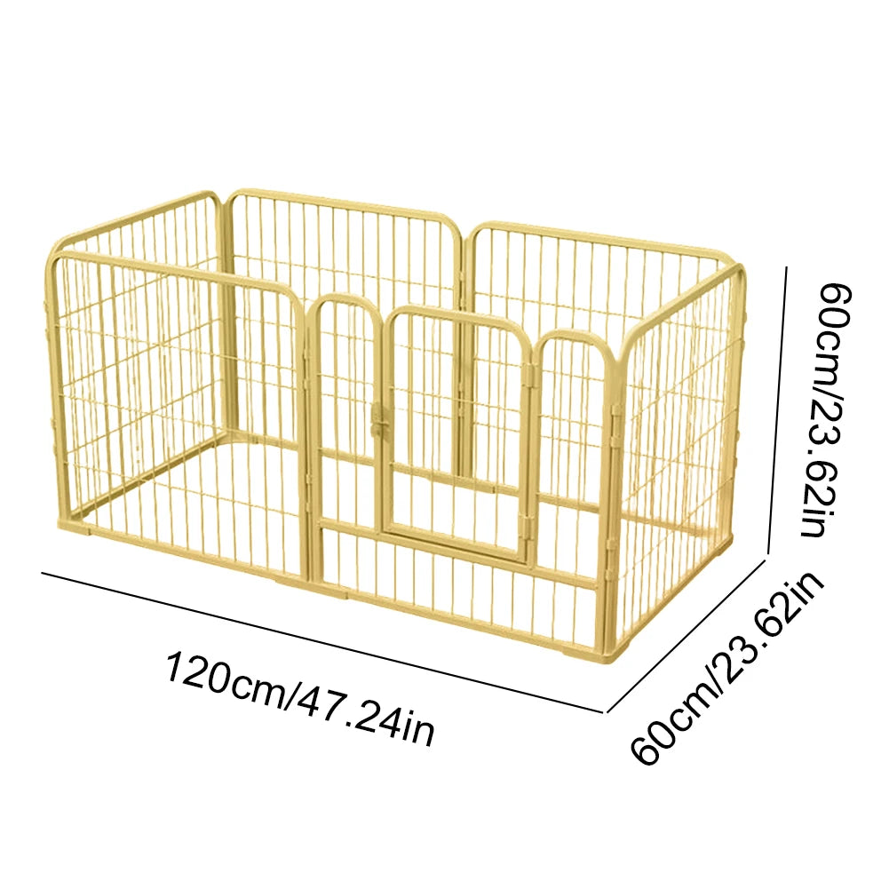 6 Panels Dog Playpen - Foldable