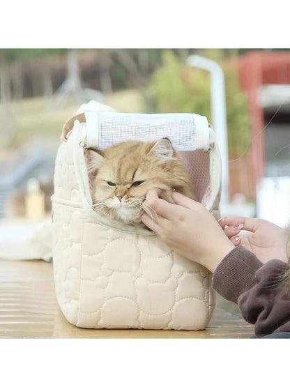 Pet cat dog tote bag, no escape, portable, multifunctional,