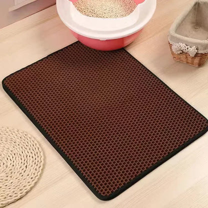 Cat Litter Mat - Double Layered and Waterproof