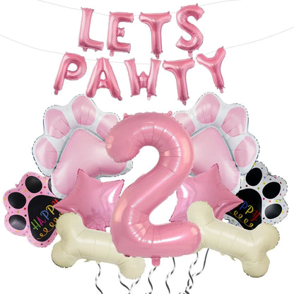 Dog Balloon Lets Pawty Balloon