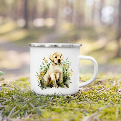 Dachshund Bulldog Border Colliegolden Retriever Printed Enam
