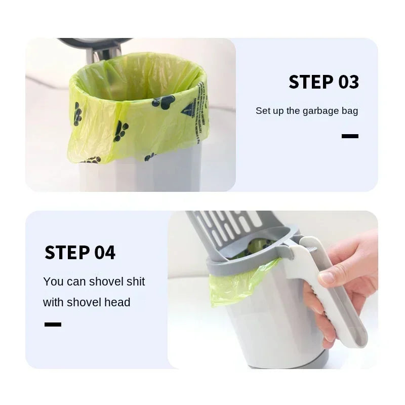 Cat Litter Shovel Scoop with Refill Bags
